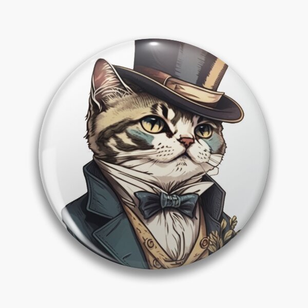 Item preview, Cat gentleman designed and sold by myuglybackpack.