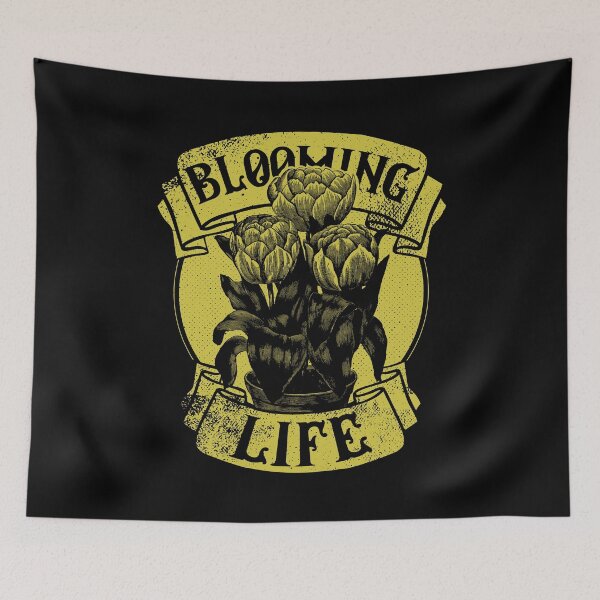 Item preview, Blooming Life | Limone Artwork |  designed and sold by VintagePlantJoy.