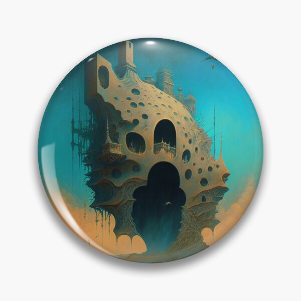 Item preview, Long View Spaceports designed and sold by synaestheticArt.