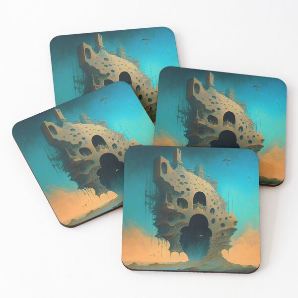 Item preview, Long View Spaceports designed and sold by synaestheticArt.