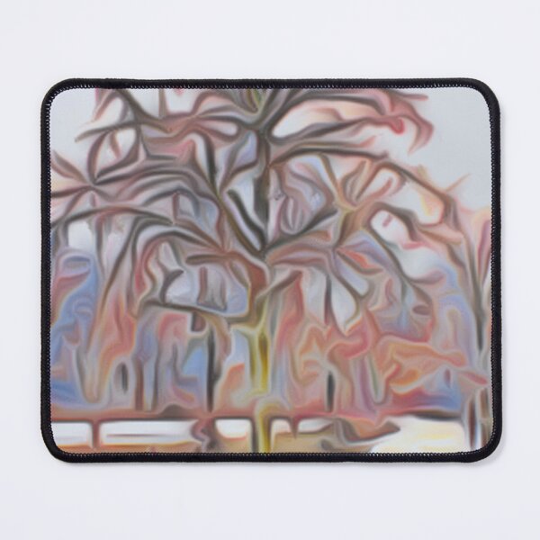 Item preview, Trees in Snow Abstract designed and sold by bertsworks300.