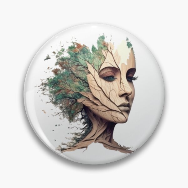 Item preview, A woman made of a tree  designed and sold by Kachishop.