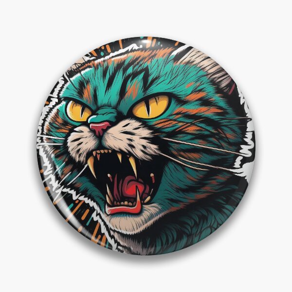 Item preview, Angry Cat designed and sold by myuglybackpack.