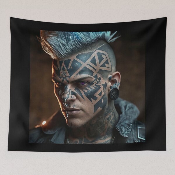 Item preview, Cyber Punk created digitally oil painted. designed and sold by paulo silveira.