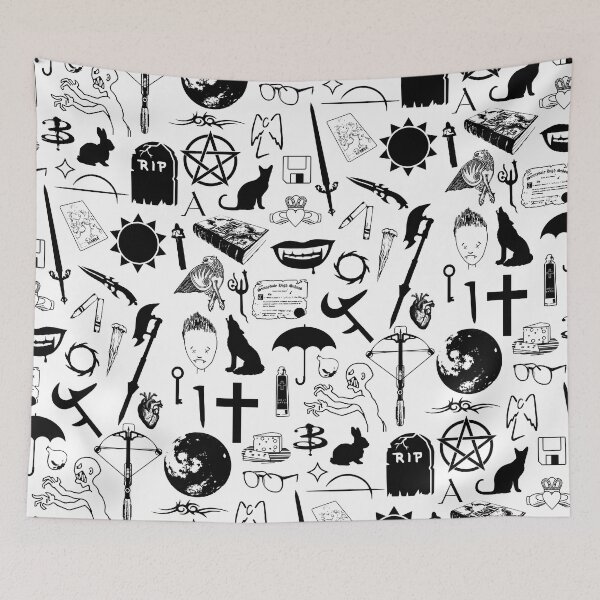 Item preview, Buffy Symbology, Black designed and sold by ArthurPopular®.