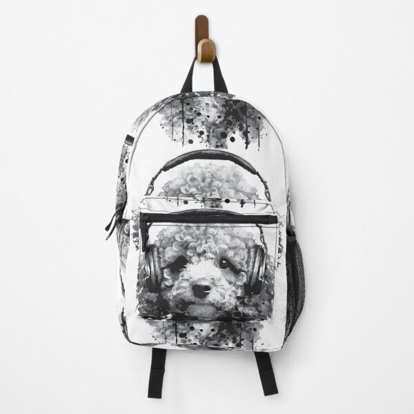 Item preview, A Cavapoo Puppy Wearing Headphones: Animal Street Art designed and sold by GVRDesign.