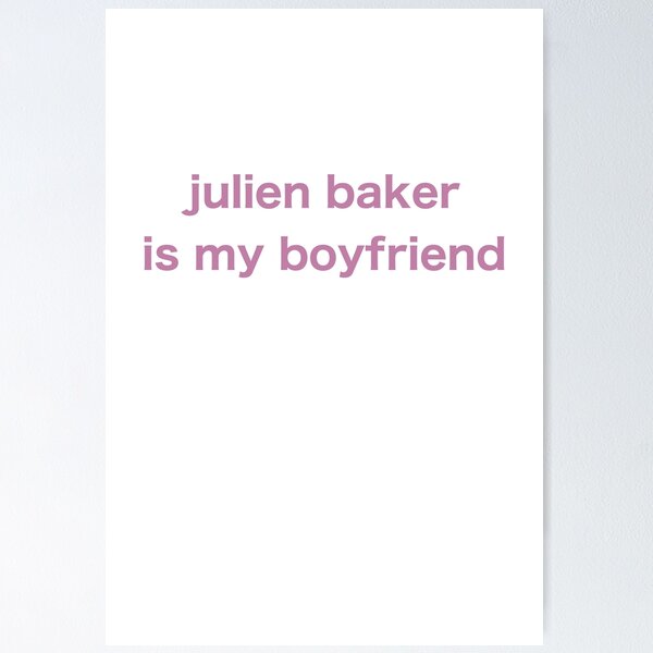 Artikel-Vorschau von Julien Baker ist mein Freund, designt und verkauft von jcapperti.