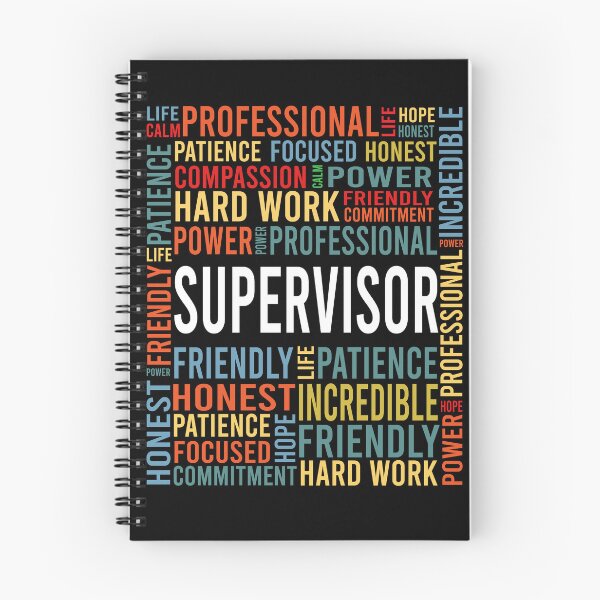 Item preview, supervisor saying: supervisor words gift designed and sold by alaechamlal.