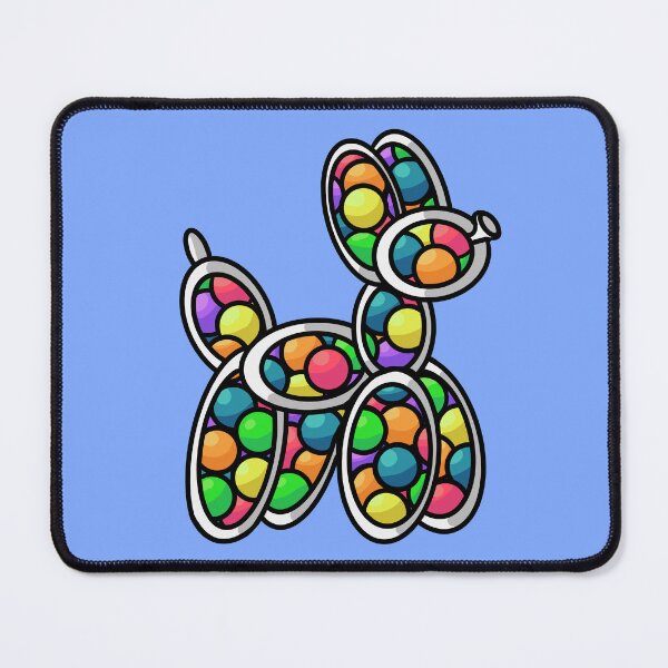 Item preview, Colorful Balloon Dog designed and sold by CritterStech.