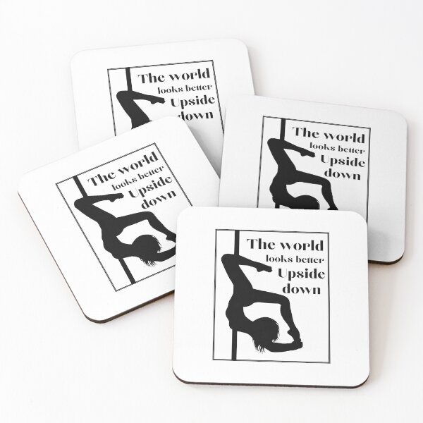 Item preview, Pole dance - the world looks better upside down designed and sold by PizzaFB.
