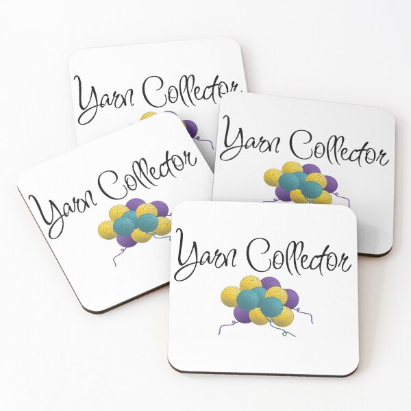Item preview, Yarn collector, funny text design for crocheters, knitters, yarn collectors designed and sold by wondertree.