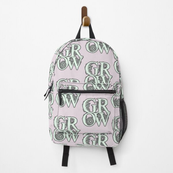 Item preview, Grow Garden Floral Typography Botanical Spring Flowers Pastels designed and sold by Renata Illustrata.
