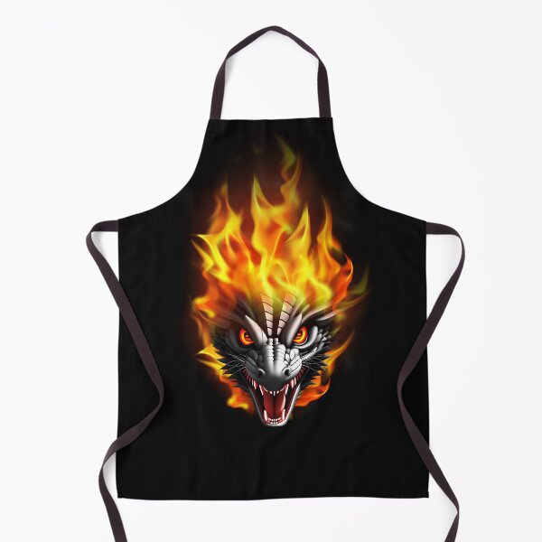 Item preview, Silver dragon in flame designed and sold by Zer0nik.