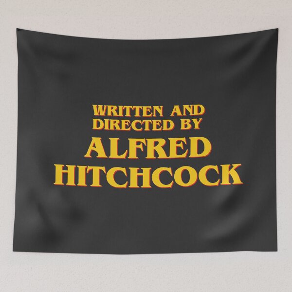 Item preview, Written and directed by Alfred Hitchcock designed and sold by ribncheese.