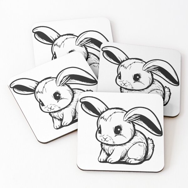 Item preview, Cute easter bunny designed and sold by Tomioka-Art.