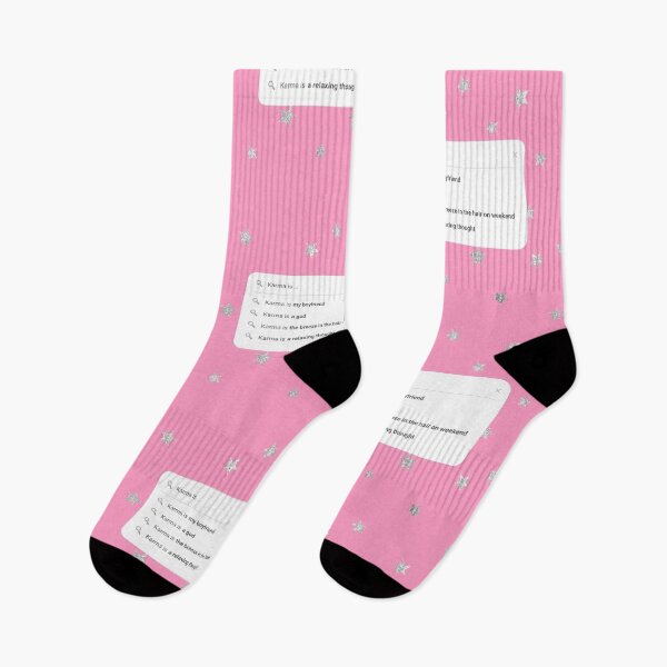 Item preview, Taylor Swift Midnights Karma - Hot Pink With Stars designed and sold by Femme Pastel Collective.