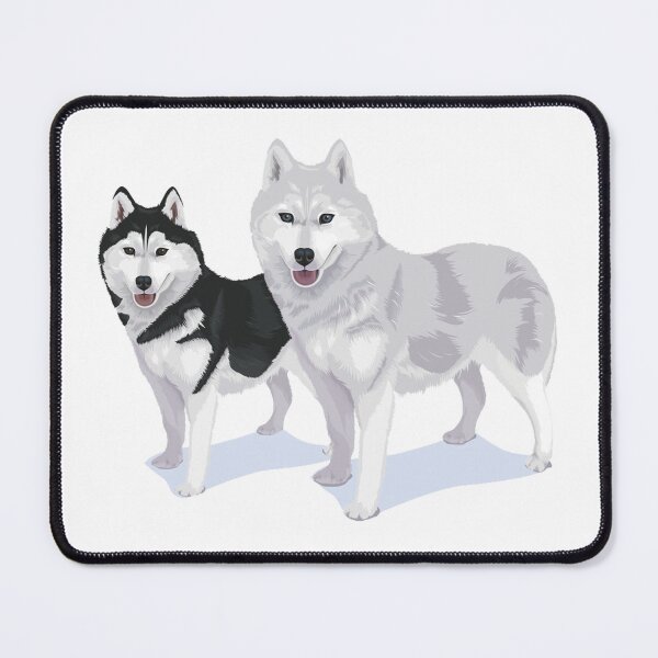 Item preview, Two Alaskan husky  designed and sold by Gile-Shop.