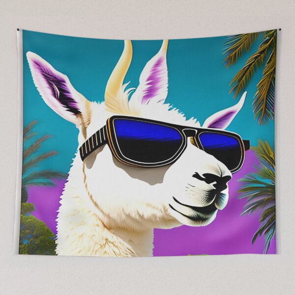 Item preview, cool goat with sunglasses designed and sold by redstar-design.