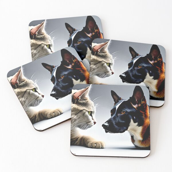 Item preview, dog and cat designed and sold by redstar-design.