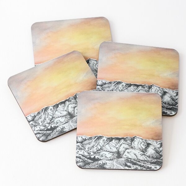 Item preview, Sunset over the mountains  designed and sold by annieelovett.