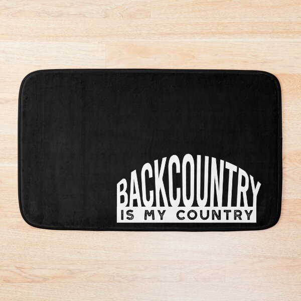 Item preview, Skier Backcountry is My Country designed and sold by whyitsme.
