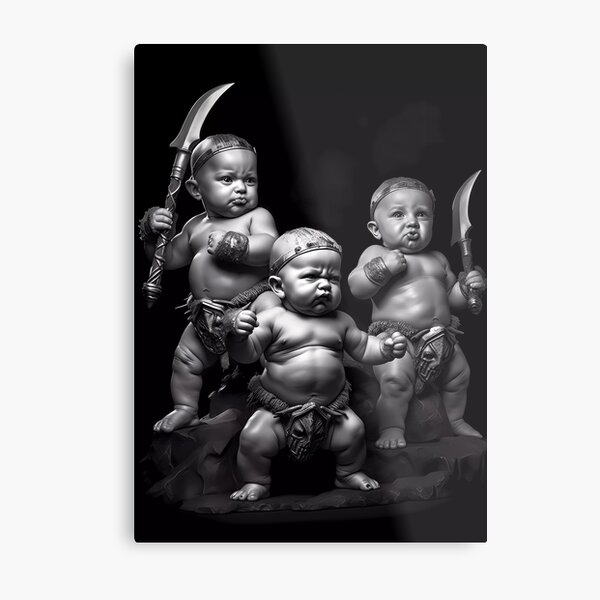 Aperçu de l'œuvre Bébés guerriers créée et vendue par MalformedVision.