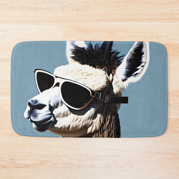 Item preview, cool llama with sunglasses designed and sold by redstar-design.