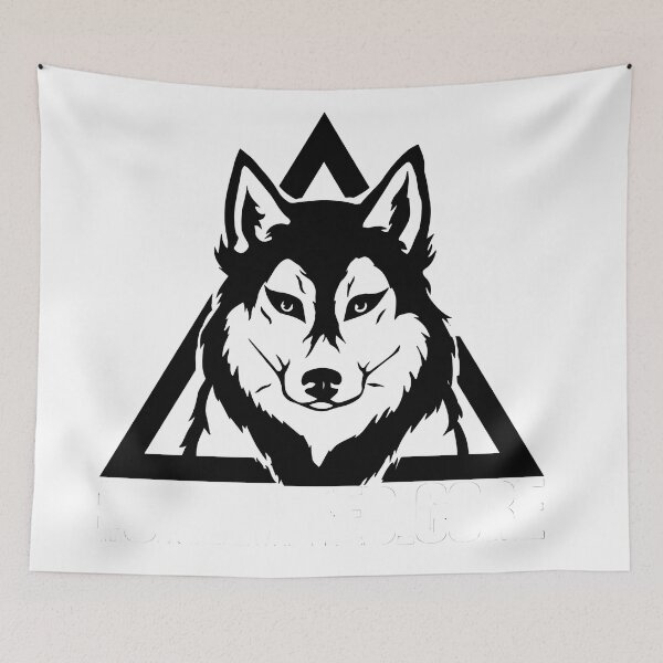 Item preview, Siberian husky drawing royalty designed and sold by Gile-Shop.