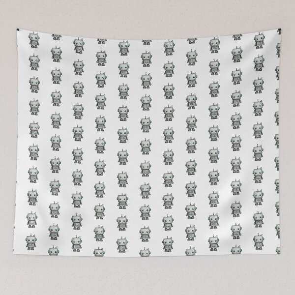 Item preview, Cute Cartoon Robot - Fun and Playful Design for All Ages designed and sold by DaydreamDepot.