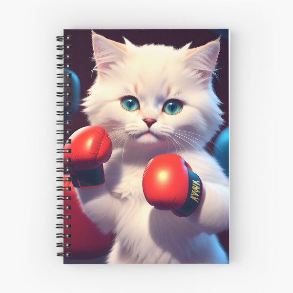 Item preview, Boxing cat - Modern digital art designed and sold by Ai-michiart.