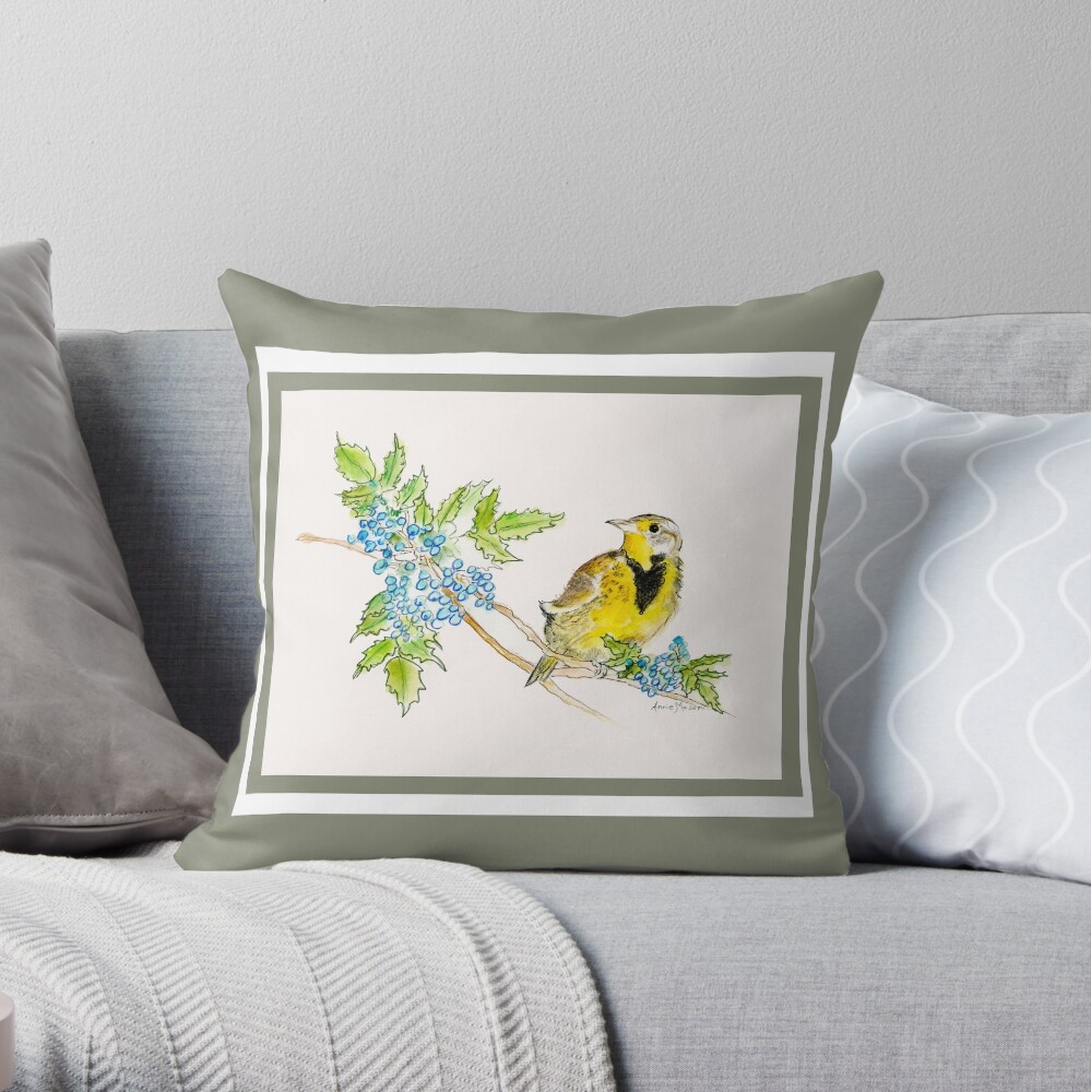 Item preview, Throw Pillow designed and sold by anniem49.