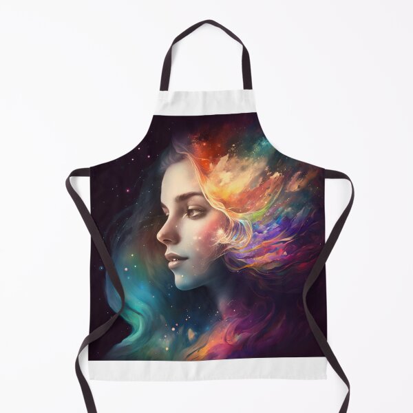 Item preview, Colourful Cosmic Rainbow Goddess designed and sold by EarthArtAvencha.