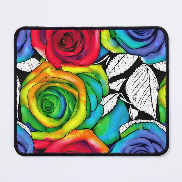 Item preview, Colorful Mixed Roses Pattern designed and sold by Bigfoot T-Shirt Co..