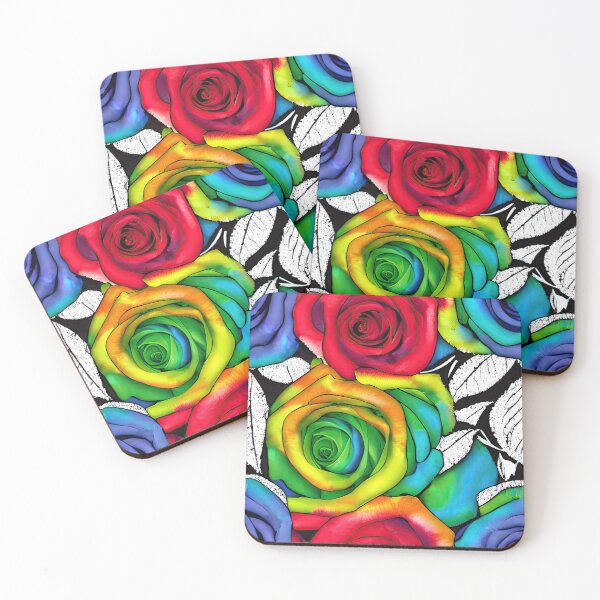 Item preview, Colorful Mixed Roses Pattern designed and sold by Bigfoot T-Shirt Co..