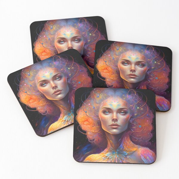 Item preview, Colourful Rainbow Goddess designed and sold by EarthArtAvencha.