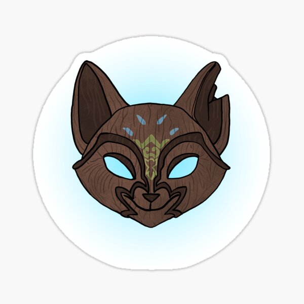 Masque de Taro Sticker