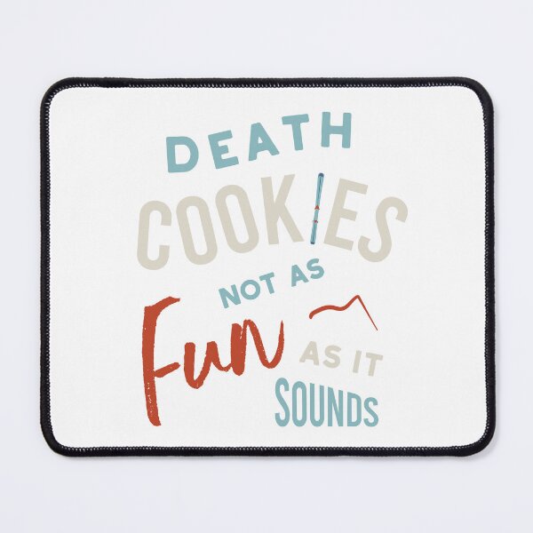 Item preview, Skiing Pun Death Cookies Not as Fun as It Sounds designed and sold by whyitsme.