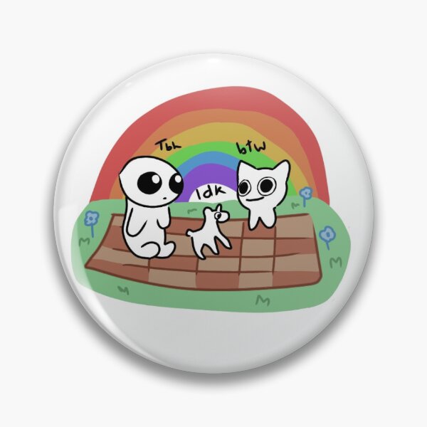 Item preview, tbh, btw and idk are having a picnic designed and sold by Luka  Norton.