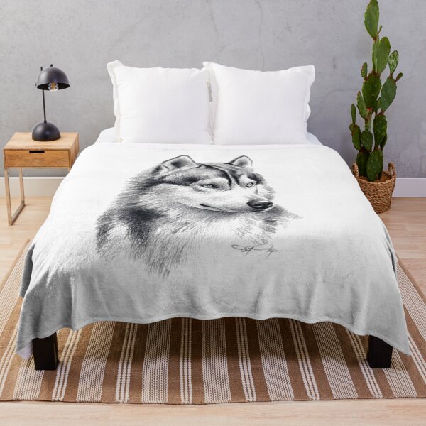 Item preview, Alaskan Husky Wolf designed and sold by Gile-Shop.