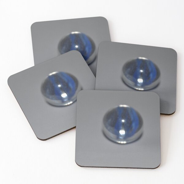 Item preview, blue glass ball designed and sold by rusolov.