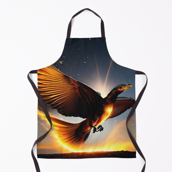 Item preview, phoenix rising from the ashes with sun designed and sold by redstar-design.