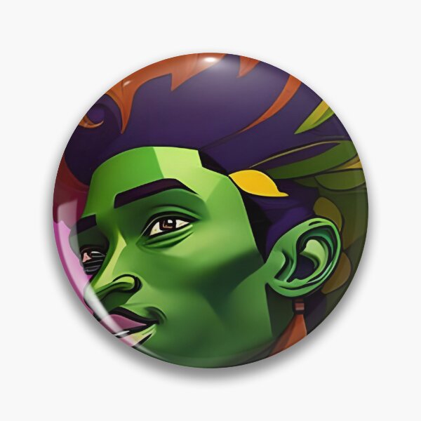 Item preview, colorful portrait designed and sold by redstar-design.