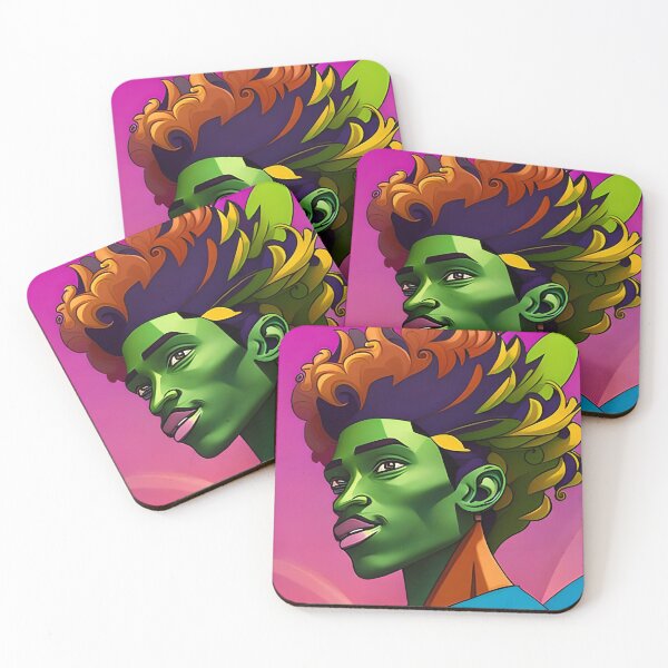 Item preview, colorful portrait designed and sold by redstar-design.