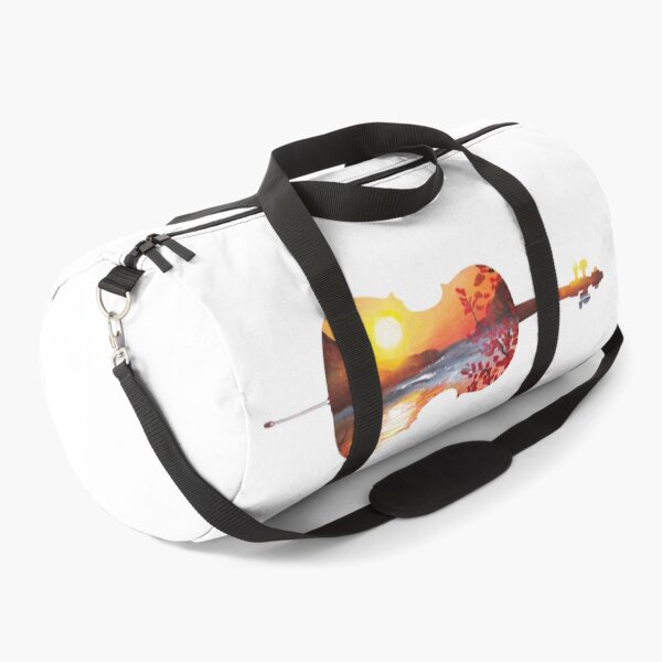 Item preview, Cello sunset - white background designed and sold by piesdesignart.