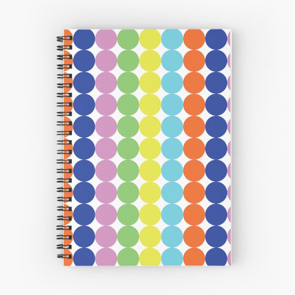 Aperçu de l'œuvre motif de cercles colorés créée et vendue par RandomWorkshop.