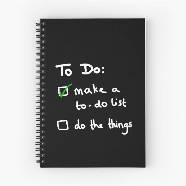 Item preview, To-Do List Journal designed and sold by gildedfinches.