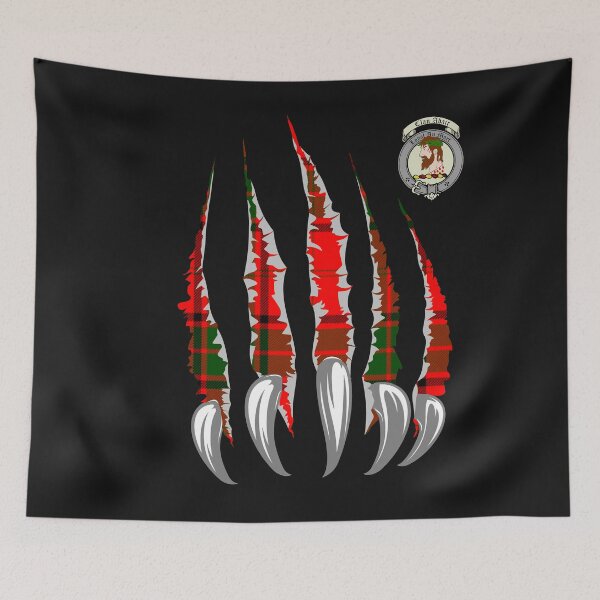 Item preview, Adair Clan Scottish Surname crest and tartan Claw Design designed and sold by BagTown Clans.