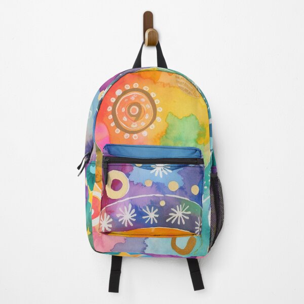 Item preview, Ethereal Whimsical Fantasy Aesthetic Stars Planets Colorful Watercolor designed and sold by creative321.