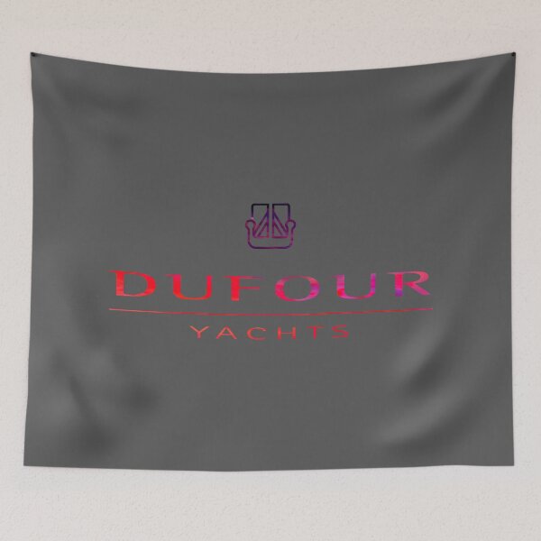Item preview, Dufour Yachts Boating Neon Red Galaxy designed and sold by ChristinasMess.