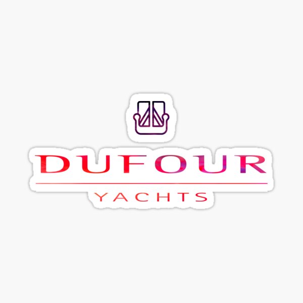 Item preview, Dufour Yachts Boating Neon Red Galaxy designed and sold by ChristinasMess.